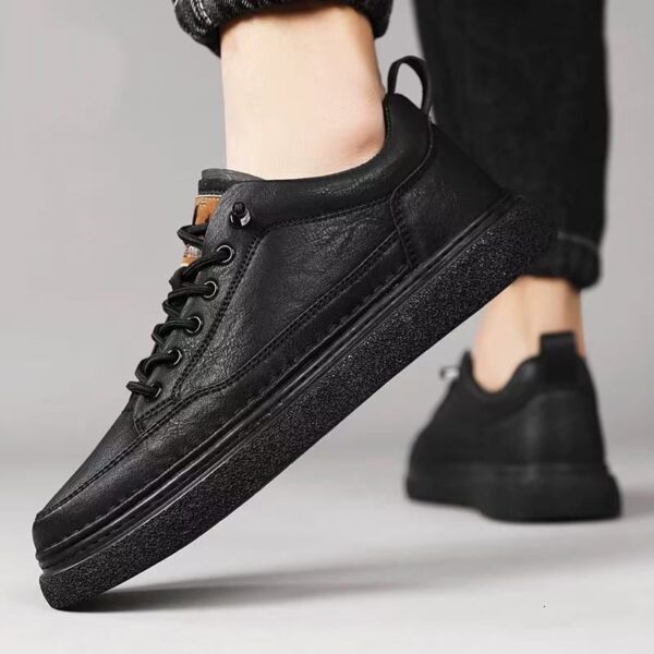 Men's All-match Black Sports Casual Shoes - Image 4