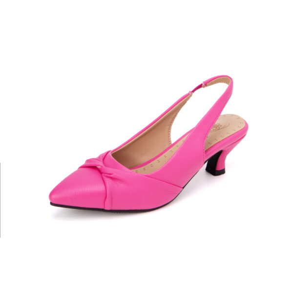 Four Seasons Bowknot Mid Heel Women's Sandals - Image 4