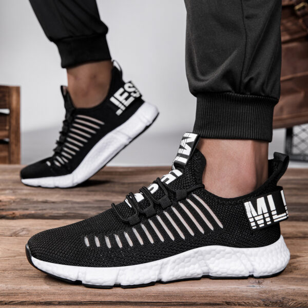 Couple's Breathable Casual Sneaker Hollow Running - Image 3