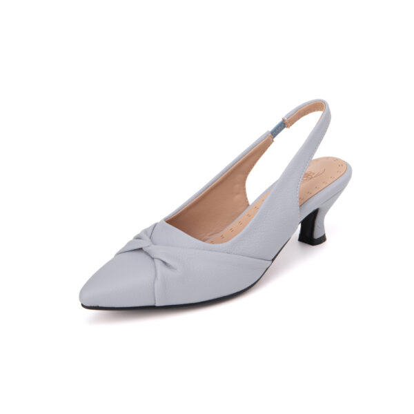 Four Seasons Bowknot Mid Heel Women's Sandals - Image 3