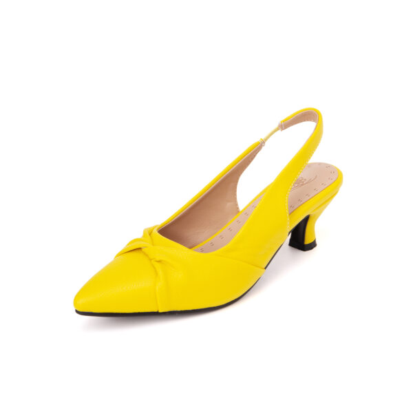 Four Seasons Bowknot Mid Heel Women's Sandals - Image 8