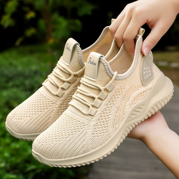 Soft Bottom Pure Color All-matching Breathable Casual Shoes - Image 5