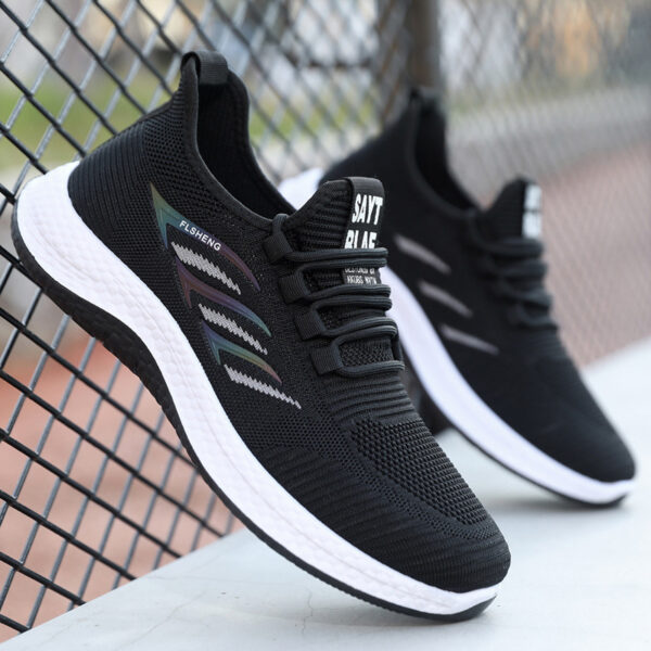 Sports Casual Fashion All-matching Mesh Cloth Shoes - Image 5