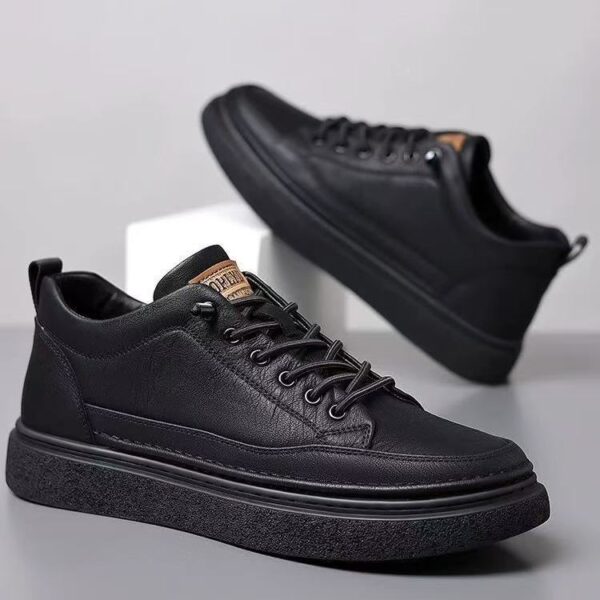 Men's All-match Black Sports Casual Shoes - Image 2